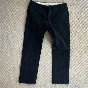 Men’s Buck Mason Officer Black Pants size 32